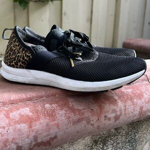 Cheetah print new balance shoes